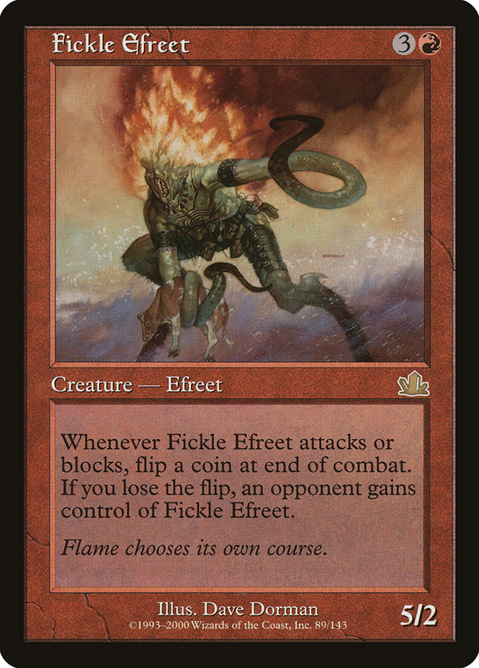Fickle Efreet [Prophecy] | Game Haven TX