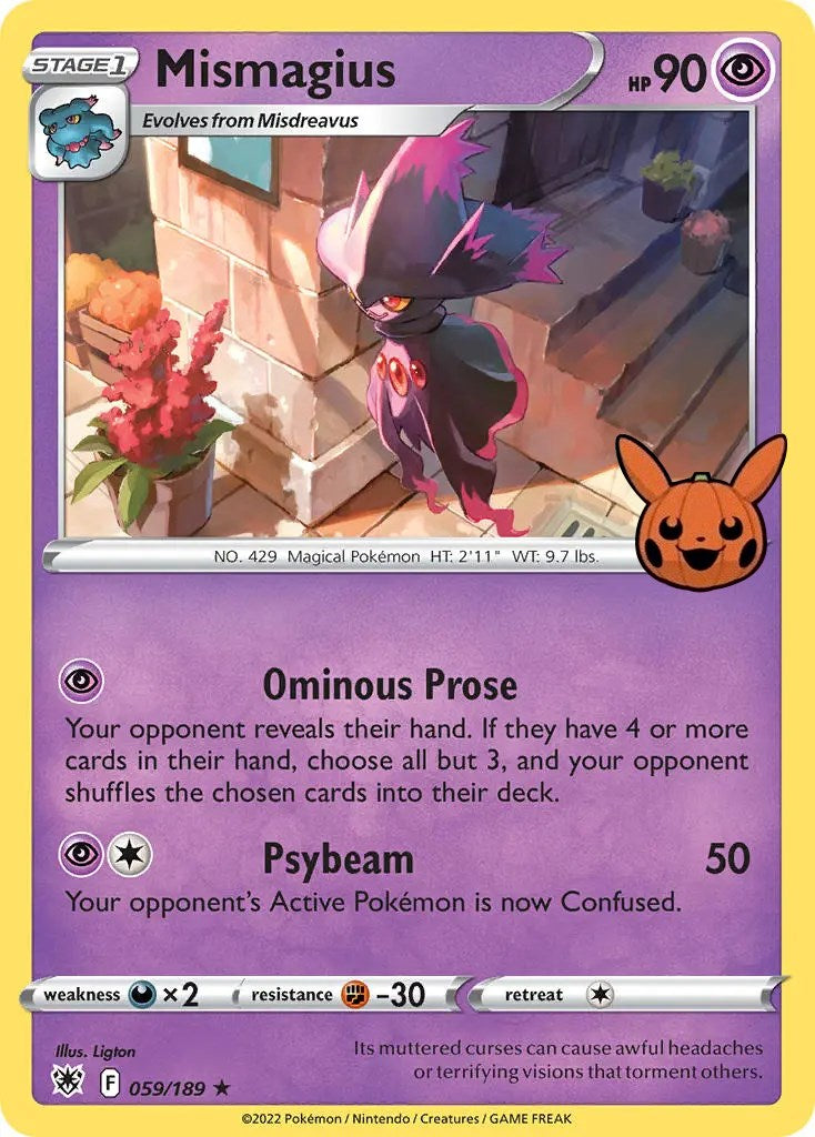Mismagius (059/189) [Trick or Trade] | Game Haven TX