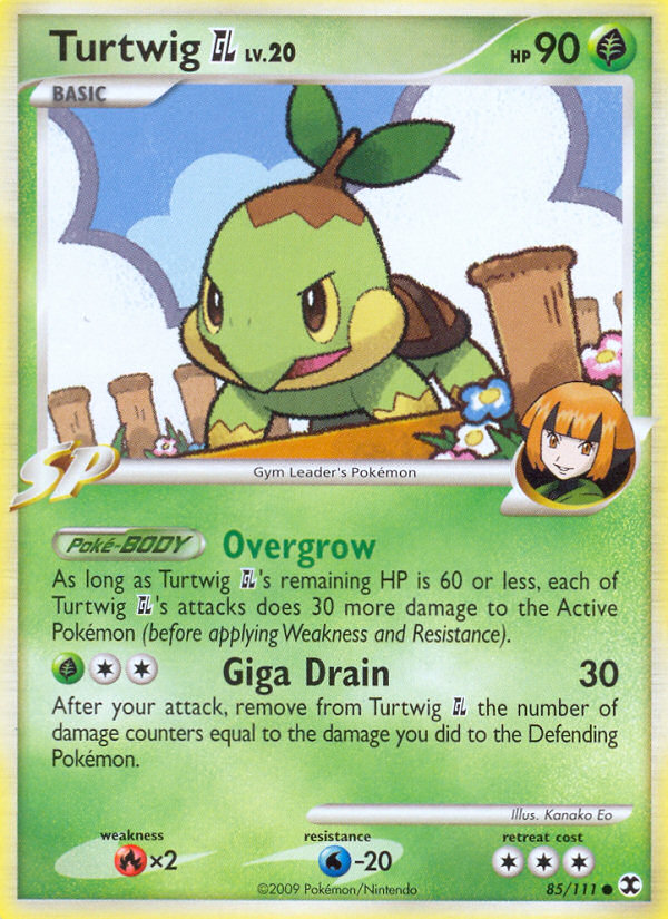 Turtwig GL (85/111) [Platinum: Rising Rivals] | Game Haven TX