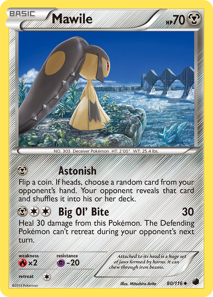 Mawile (80/116) [Black & White: Plasma Freeze] | Game Haven TX