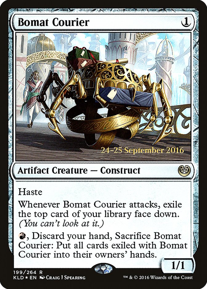 Bomat Courier [Kaladesh Promos] | Game Haven TX