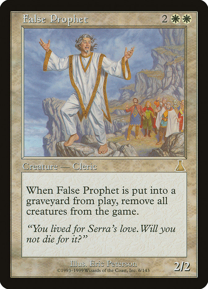 False Prophet [Urza's Destiny] | Game Haven TX