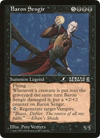 Baron Sengir (Oversized) [Oversize Cards] | Game Haven TX