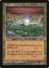 Brushland (Oversized) [Oversize Cards] | Game Haven TX