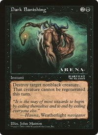 Dark Banishing (Oversized) [Oversize Cards] | Game Haven TX
