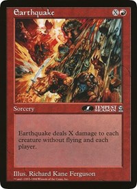 Earthquake (Oversized) [Oversize Cards] | Game Haven TX