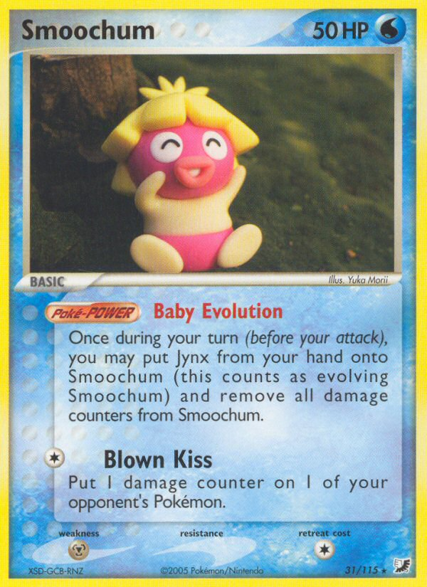 Smoochum (31/115) [EX: Unseen Forces] | Game Haven TX