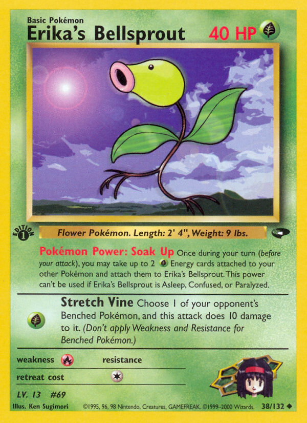 Erika's Bellsprout (38/132) [Gym Challenge 1st Edition] | Game Haven TX