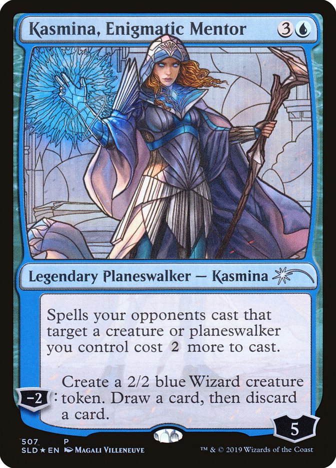 Kasmina, Enigmatic Mentor (Stained Glass) [Secret Lair Drop Promos] | Game Haven TX