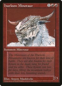 Hurloon Minotaur (Oversized) [Oversize Cards] | Game Haven TX