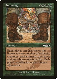 Incoming! (Oversized) [Oversize Cards] | Game Haven TX