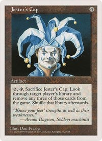 Jester's Cap (Oversized) [Oversize Cards] | Game Haven TX