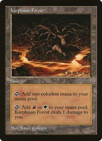 Karplusan Forest (Oversized) [Oversize Cards] | Game Haven TX