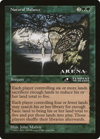 Natural Balance (Oversized) [Oversize Cards] | Game Haven TX