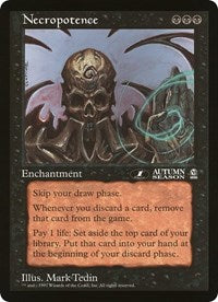 Necropotence (Oversized) [Oversize Cards] | Game Haven TX