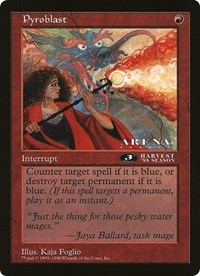 Pyroblast (Oversized) [Oversize Cards] | Game Haven TX