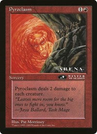 Pyroclasm (Oversized) [Oversize Cards] | Game Haven TX