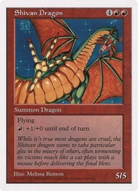 Shivan Dragon (Oversized) [Oversize Cards] | Game Haven TX