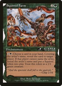 Squirrel Farm (Oversized) [Oversize Cards] | Game Haven TX