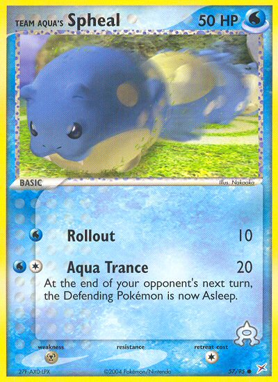Team Aqua's Spheal (57/95) [EX: Team Magma vs Team Aqua] | Game Haven TX