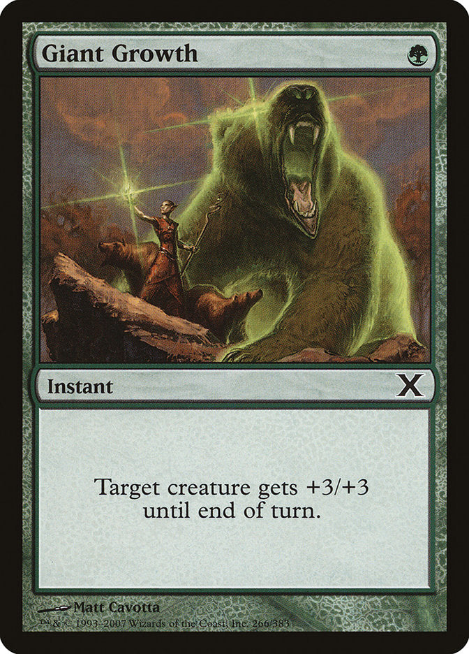 Giant Growth [Tenth Edition] | Game Haven TX