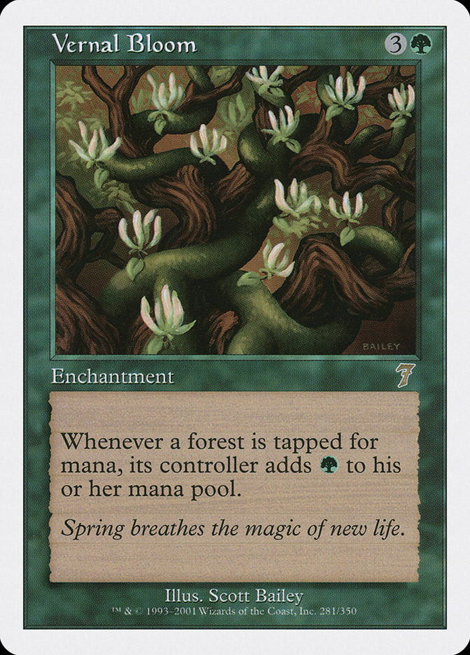 Vernal Bloom [Seventh Edition] | Game Haven TX