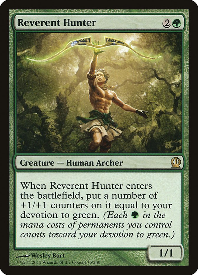 Reverent Hunter [Theros] | Game Haven TX