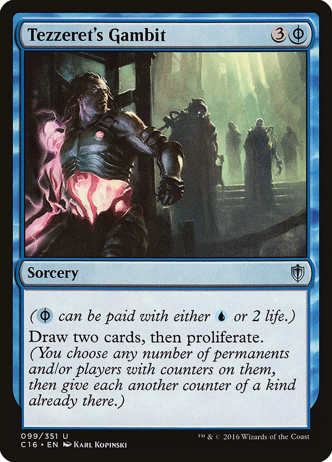 Tezzeret's Gambit [Commander 2016] | Game Haven TX