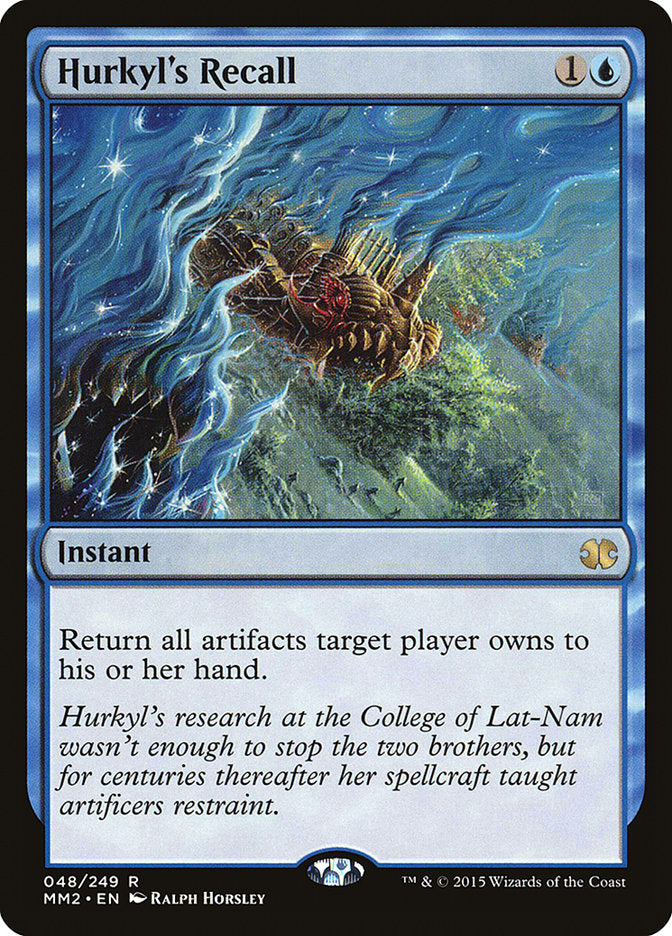Hurkyl's Recall [Modern Masters 2015] | Game Haven TX