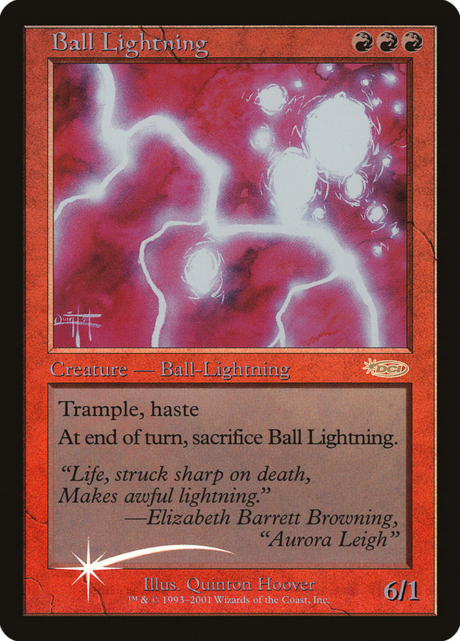 Ball Lightning [Judge Gift Cards 2001] | Game Haven TX