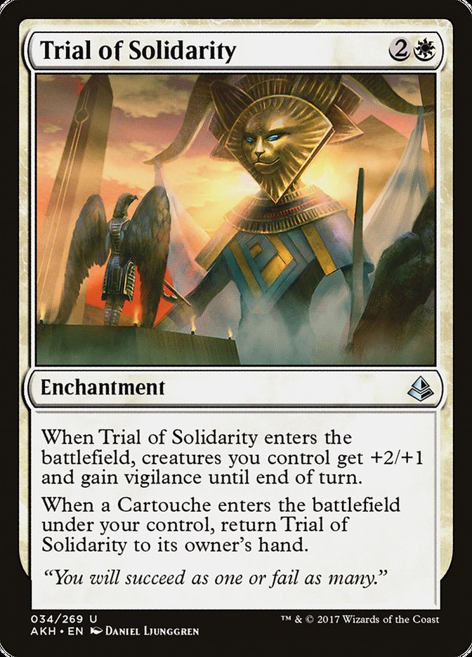 Trial of Solidarity [Amonkhet] | Game Haven TX