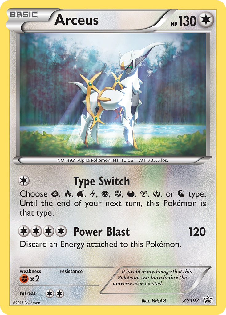 Arceus (XY197) [XY: Black Star Promos] | Game Haven TX