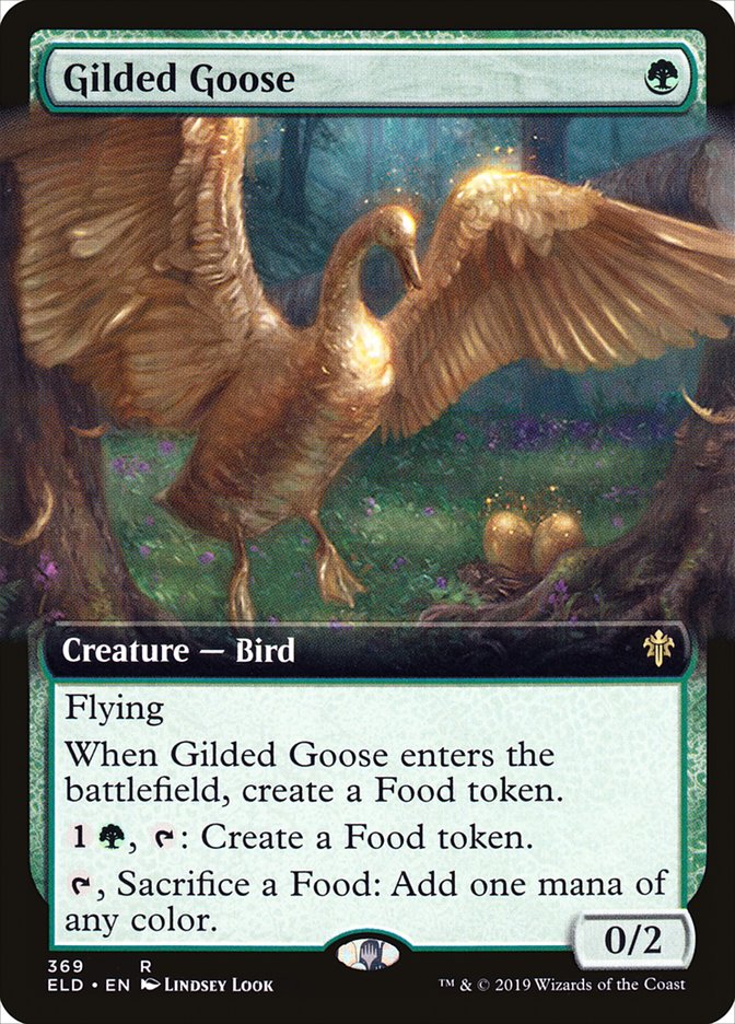 Gilded Goose (Extended Art) [Throne of Eldraine] | Game Haven TX