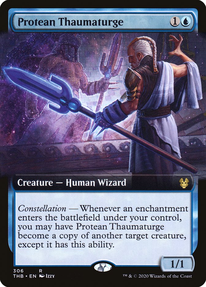 Protean Thaumaturge (Extended Art) [Theros Beyond Death] | Game Haven TX