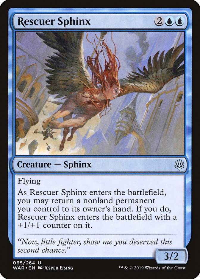 Rescuer Sphinx [War of the Spark] | Game Haven TX