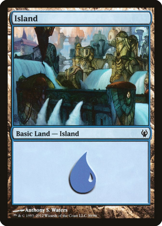 Island (39) [Duel Decks: Izzet vs. Golgari] | Game Haven TX