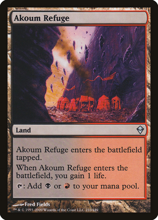 Akoum Refuge [Zendikar] | Game Haven TX