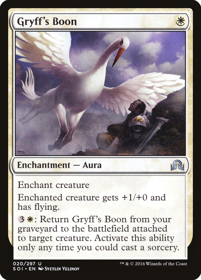 Gryff's Boon [Shadows over Innistrad] | Game Haven TX