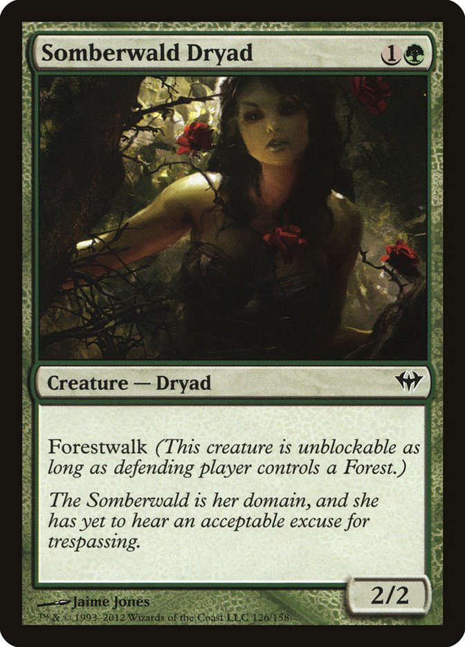 Somberwald Dryad [Dark Ascension] | Game Haven TX