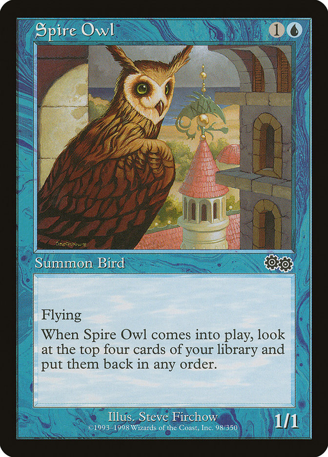 Spire Owl [Urza's Saga] | Game Haven TX