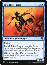 Latchkey Faerie [Zendikar Rising Commander] | Game Haven TX
