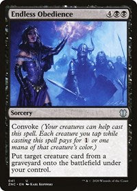Endless Obedience [Zendikar Rising Commander] | Game Haven TX