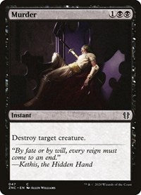 Murder [Zendikar Rising Commander] | Game Haven TX