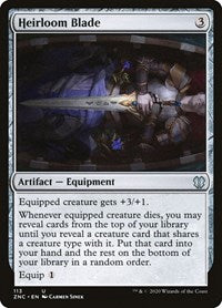 Heirloom Blade [Zendikar Rising Commander] | Game Haven TX