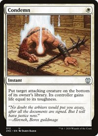 Condemn [Zendikar Rising Commander] | Game Haven TX