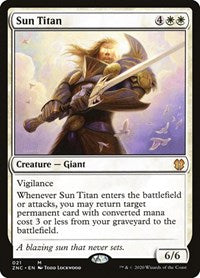 Sun Titan [Zendikar Rising Commander] | Game Haven TX