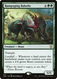 Rampaging Baloths [Zendikar Rising Commander] | Game Haven TX