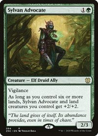 Sylvan Advocate [Zendikar Rising Commander] | Game Haven TX