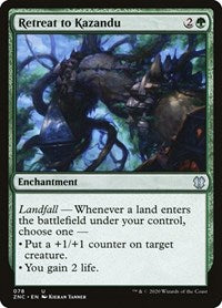 Retreat to Kazandu [Zendikar Rising Commander] | Game Haven TX