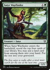 Satyr Wayfinder [Zendikar Rising Commander] | Game Haven TX